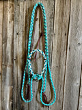 8 Strand Split Reins & Loping Hackamore
