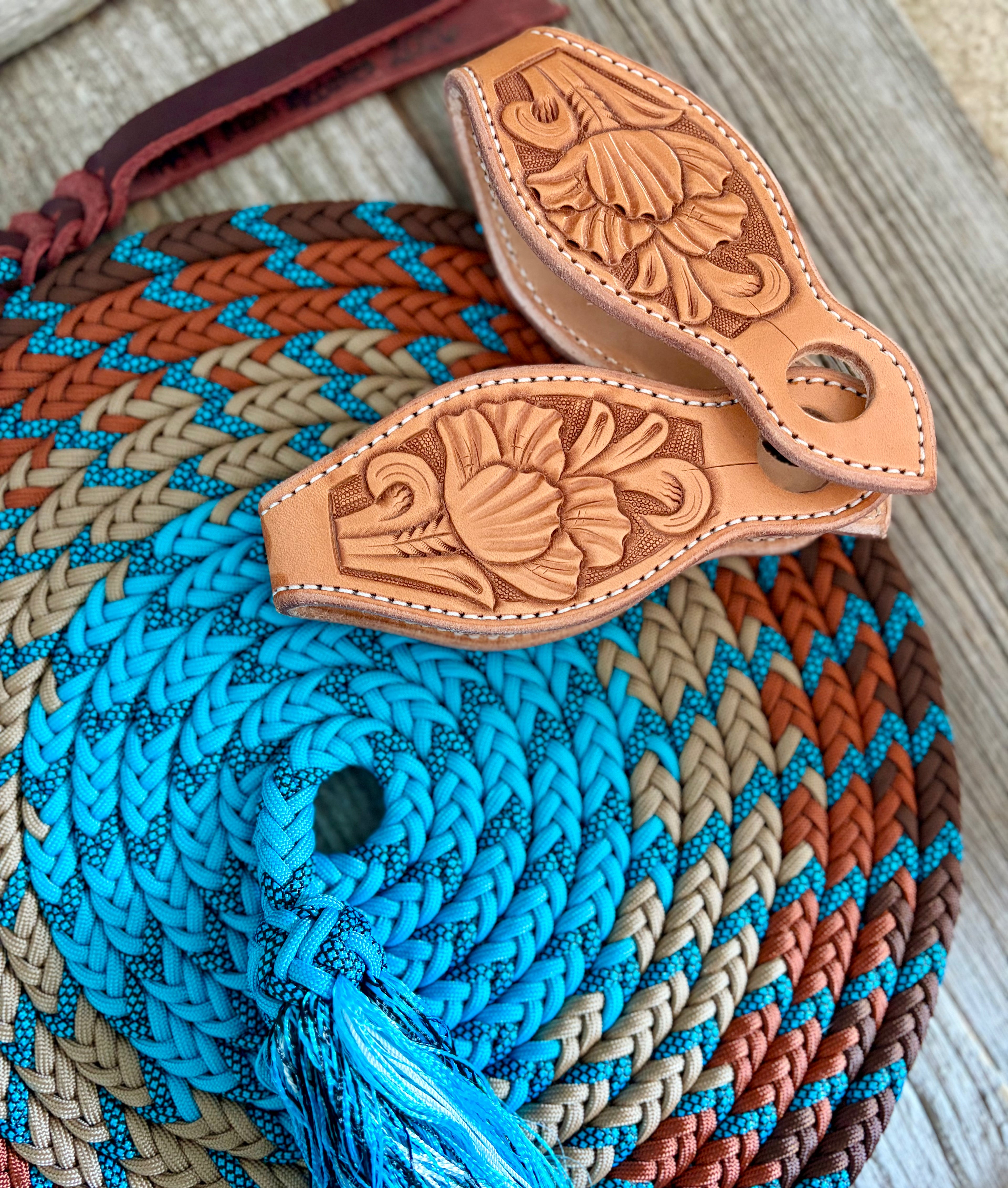 8 Strand Ombre Mecate & Slobber Straps